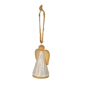 Flurry Angel Ceramic Tree Ornament