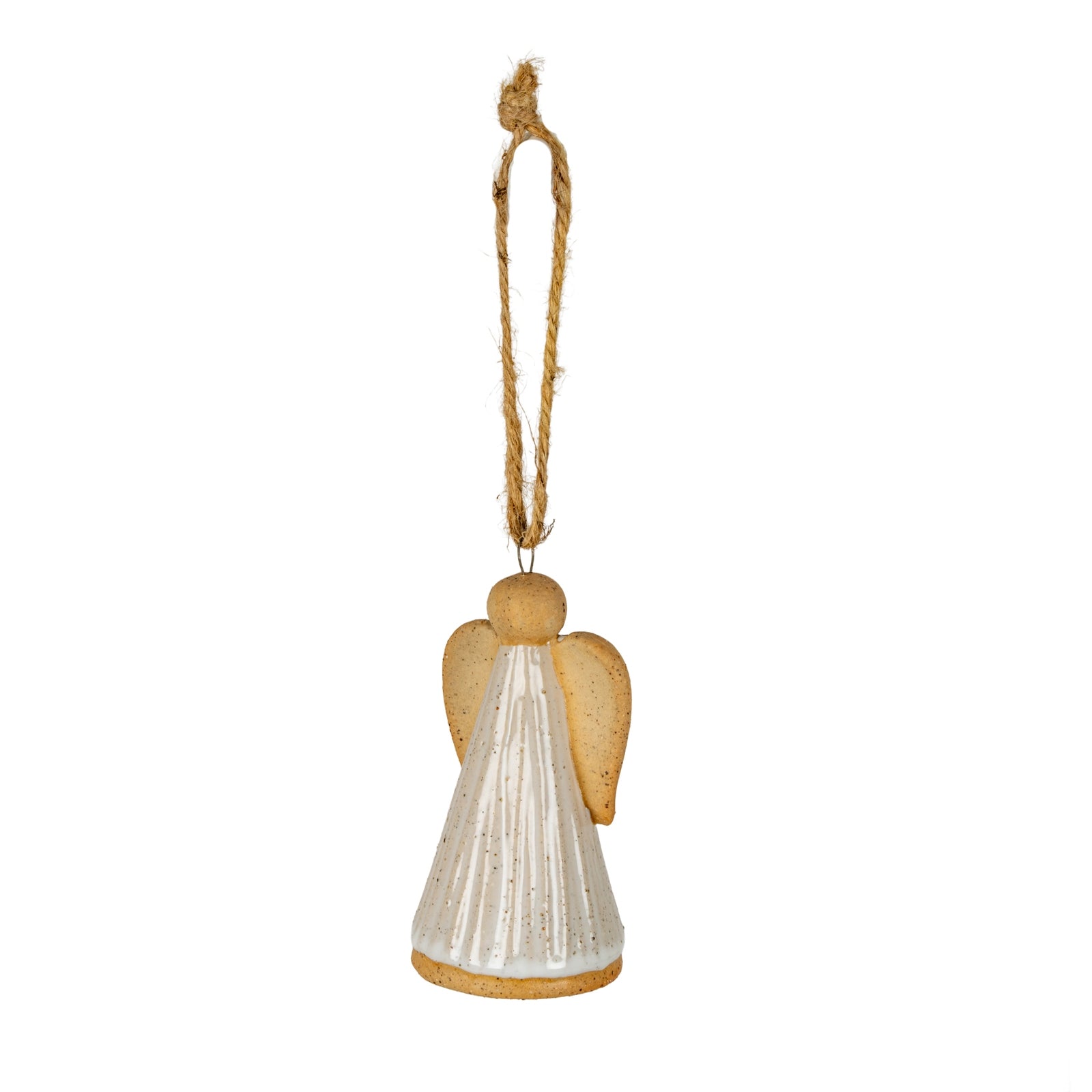 Flurry Angel Ceramic Tree Ornament