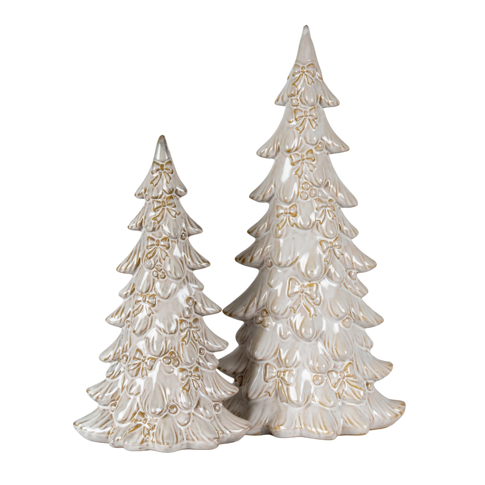 Alora Ceramic Medium Tree With Bows