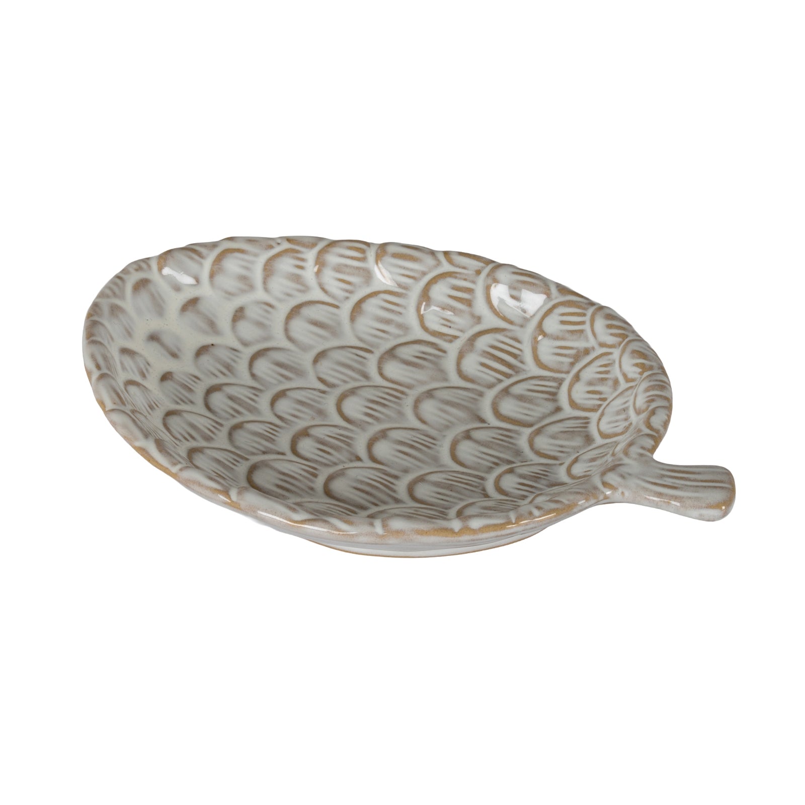 Alora Ceramic Pinecone Medium Dish
