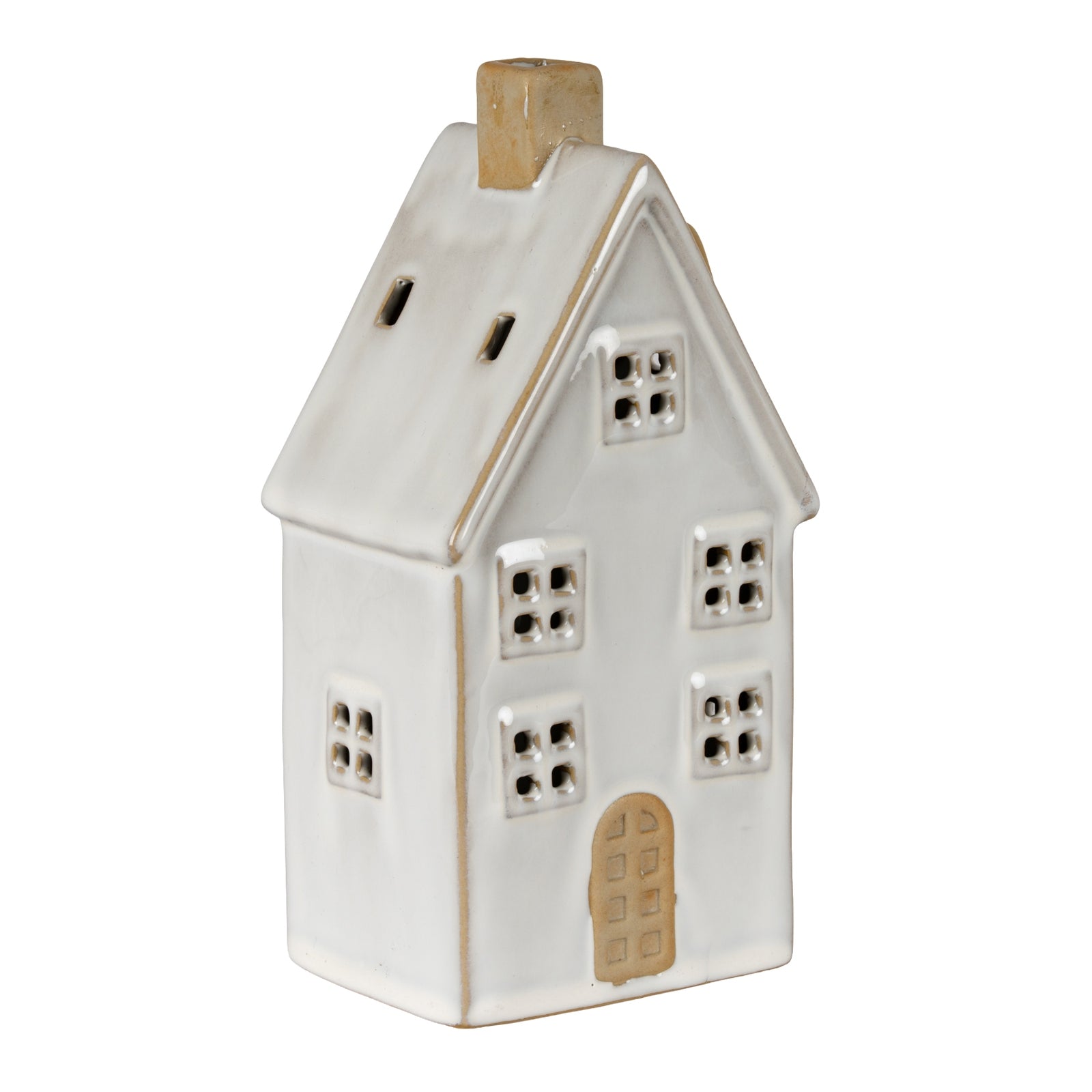 Alora Ceramic Large Townhouse With LED Light