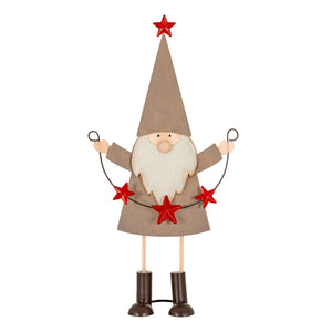 Cheeky Metal Elf with Star Garland