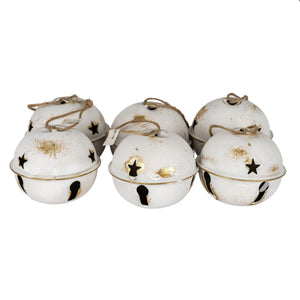 Twelve Metal Nordic Bells in Wooden Box