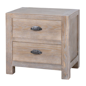 Haldon Collection 2 Drawer Bedside Table