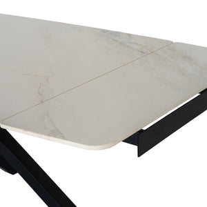 Romanby Stone Extending Dining Table