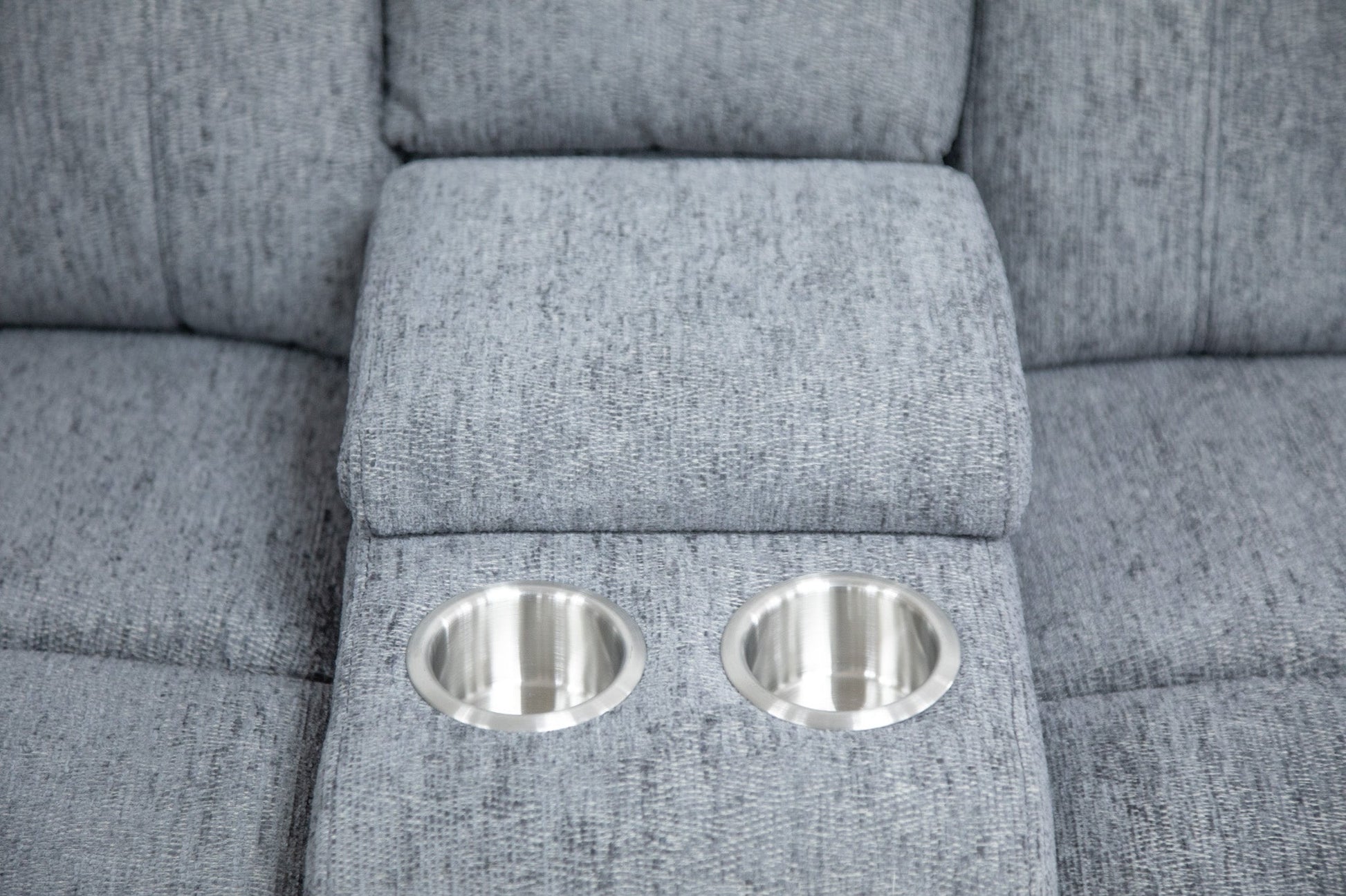 Owen Electric Recliner Sofa Grey Large Corner