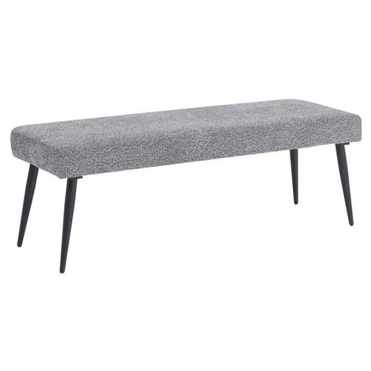 Nova Grey Fabric Dining Bench