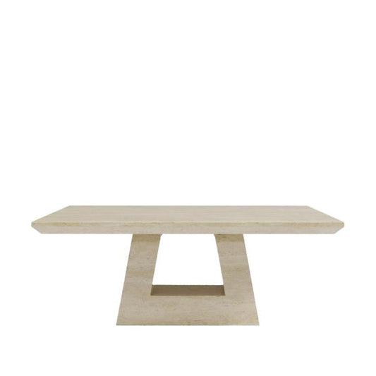 Pluto Beige Marble Coffee Table