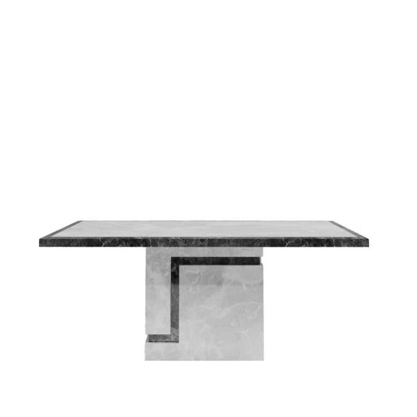 Venus Grey Marble Dining Table - 160cm