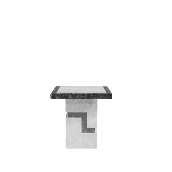 Venus Grey Marble Side Table