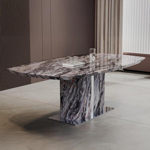 Ravello Marble Dining Table - 180cm