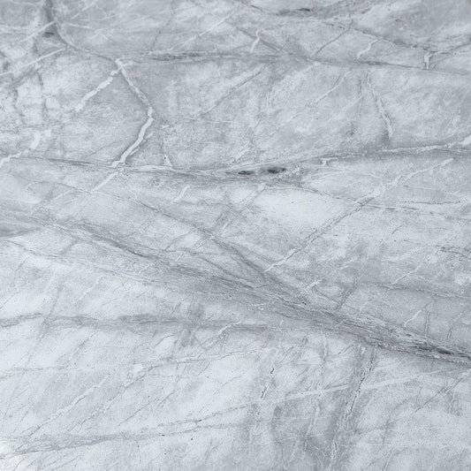 Welby Grey Marble and Chrome Coffee Table