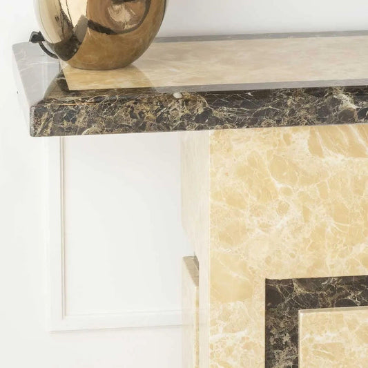 Venus Cream Marble Console Table