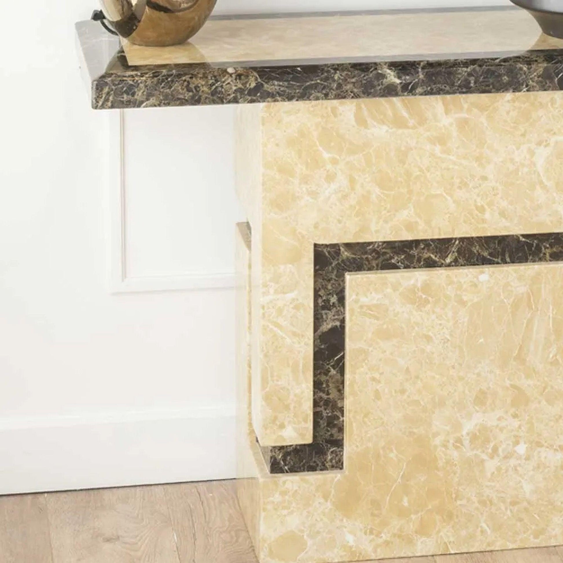 Venus Cream Marble Console Table