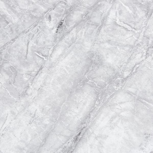 Merida Grey Marble and Chrome Dining Table - 150cm