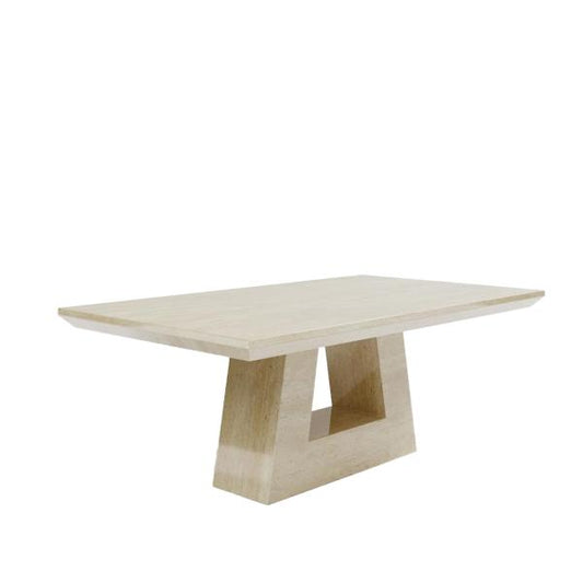 Pluto Beige Marble Coffee Table