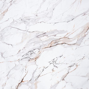 Eclipse White Marble Dining Table - 180cm