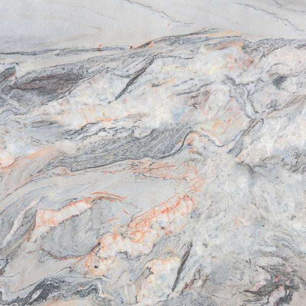 Daytona Silver White Marble Coffee Table