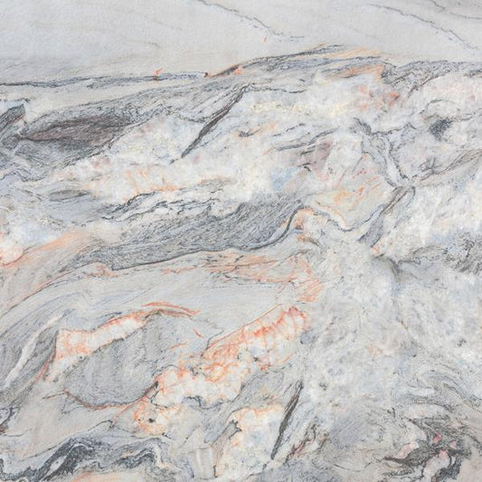 Daytona White Marble Dining Table - 240cm