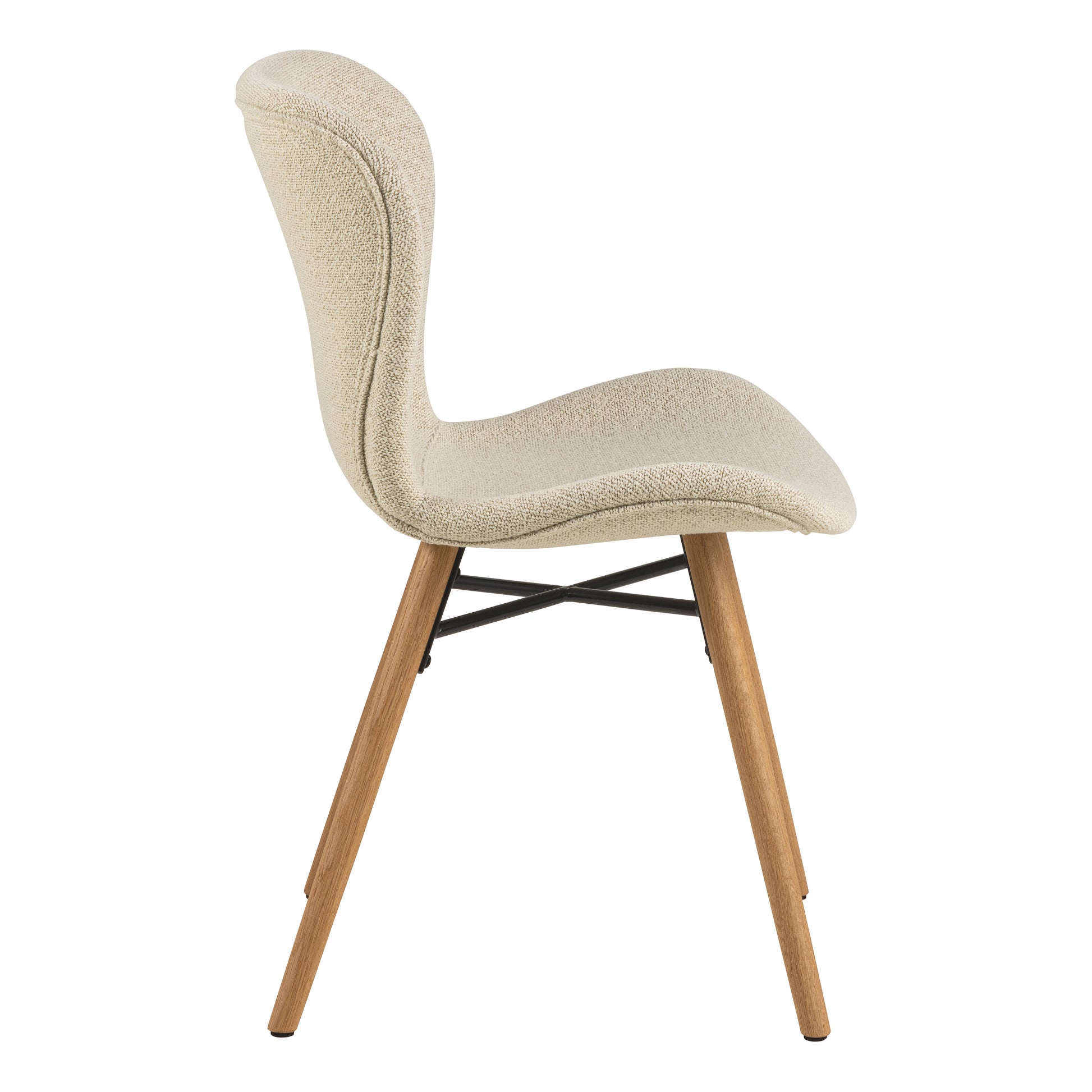 Corby Round Dining Table with White Polished Marble Top & Gold Base inc 4 Batilda Dining Chairs in Cream/Oak Legs