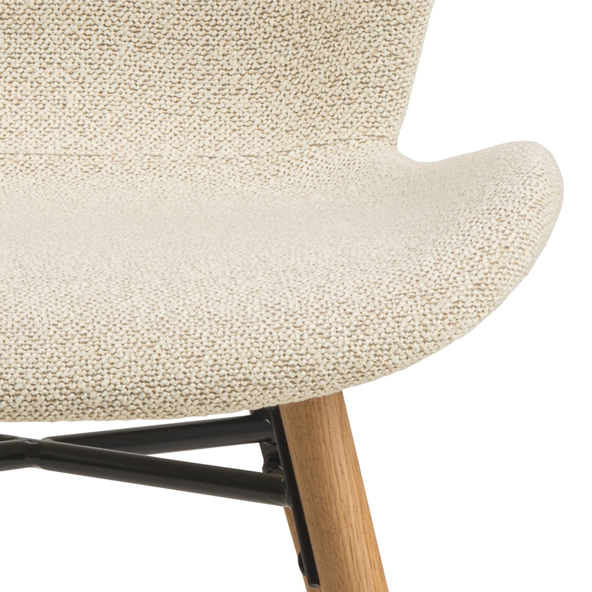 Corby Round Dining Table with White Polished Marble Top & Gold Base inc 4 Batilda Dining Chairs in Cream/Oak Legs