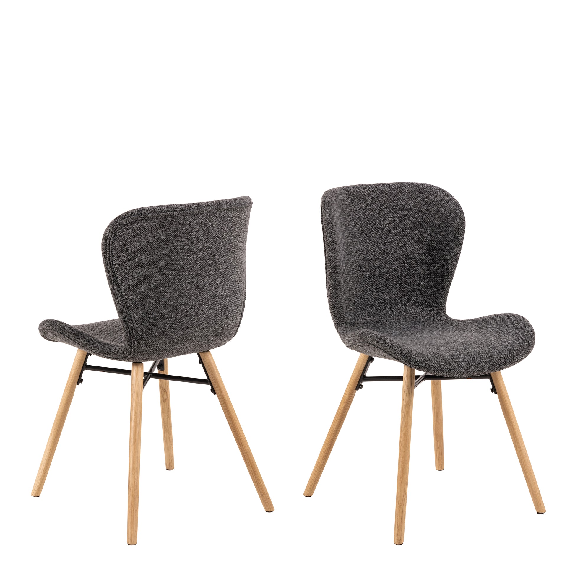 Corby Round Dining Table with White Polished Marble Top & Gold Base inc 4 Batilda Dining Chairs in Grey/Oak Legs