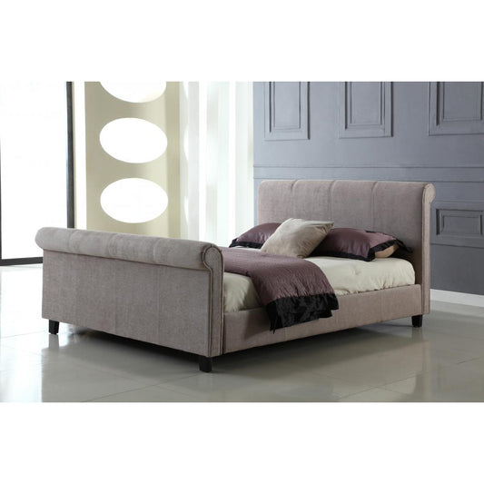 Chenile Double Bed Frabric Mink