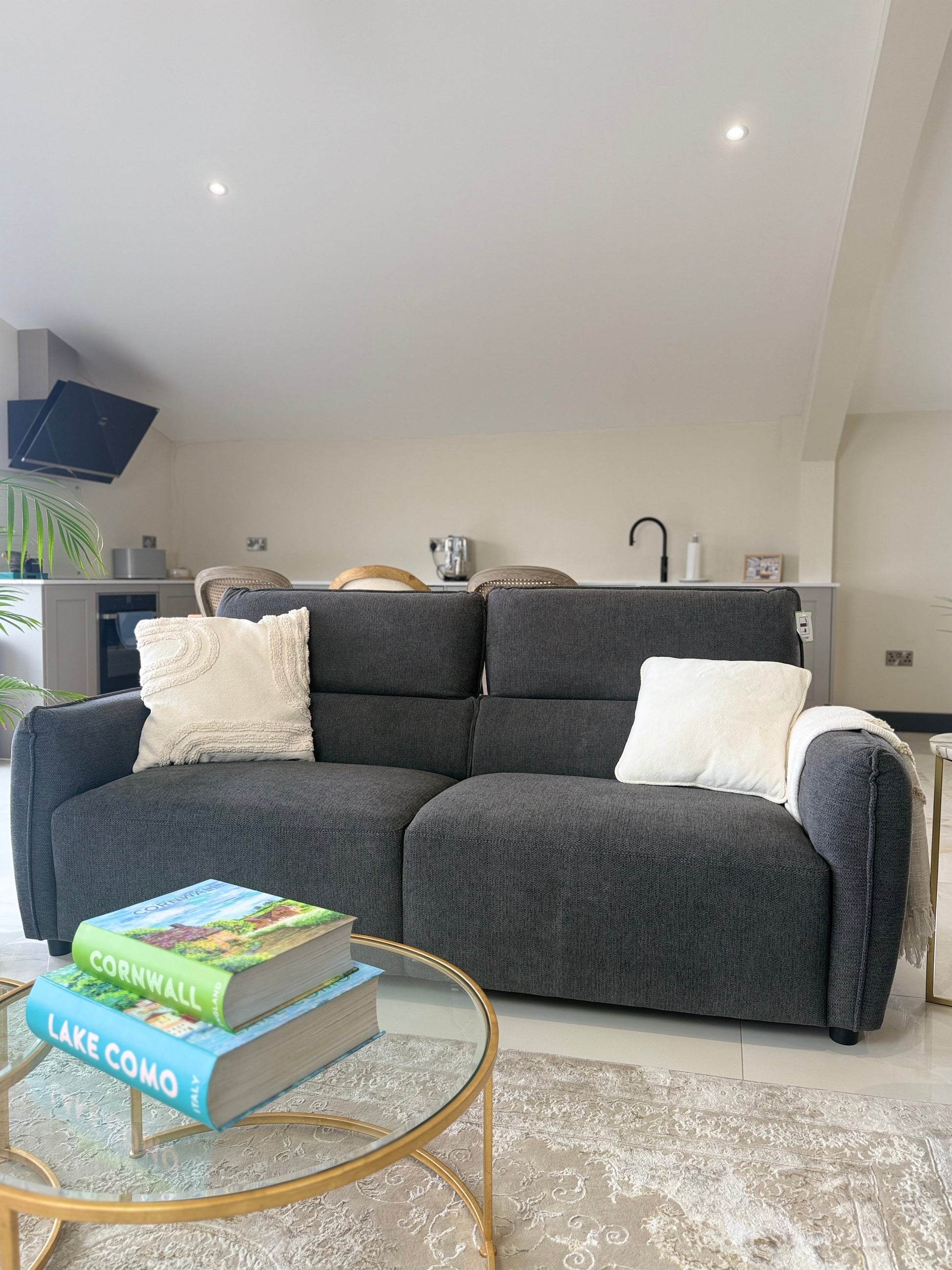 Ascot Sofa Charcoal 3+2 Set